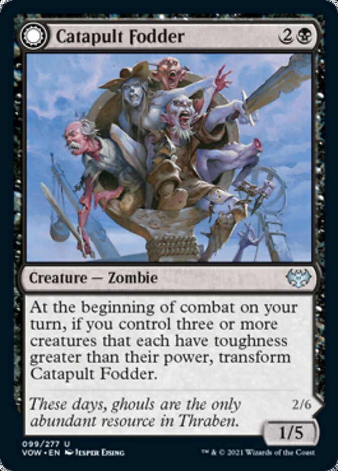 Catapult Fodder // Catapult Captain [Innistrad: Crimson Vow] | Exor Games Summserside