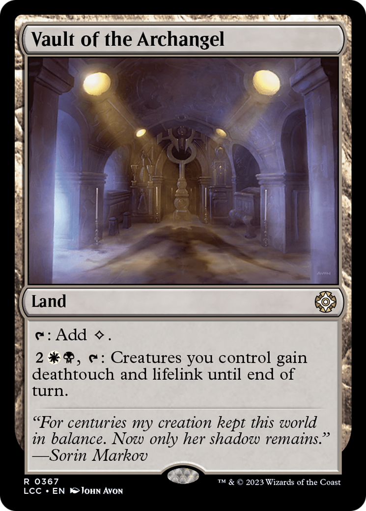 Vault of the Archangel [The Lost Caverns of Ixalan Commander] | Exor Games Summserside