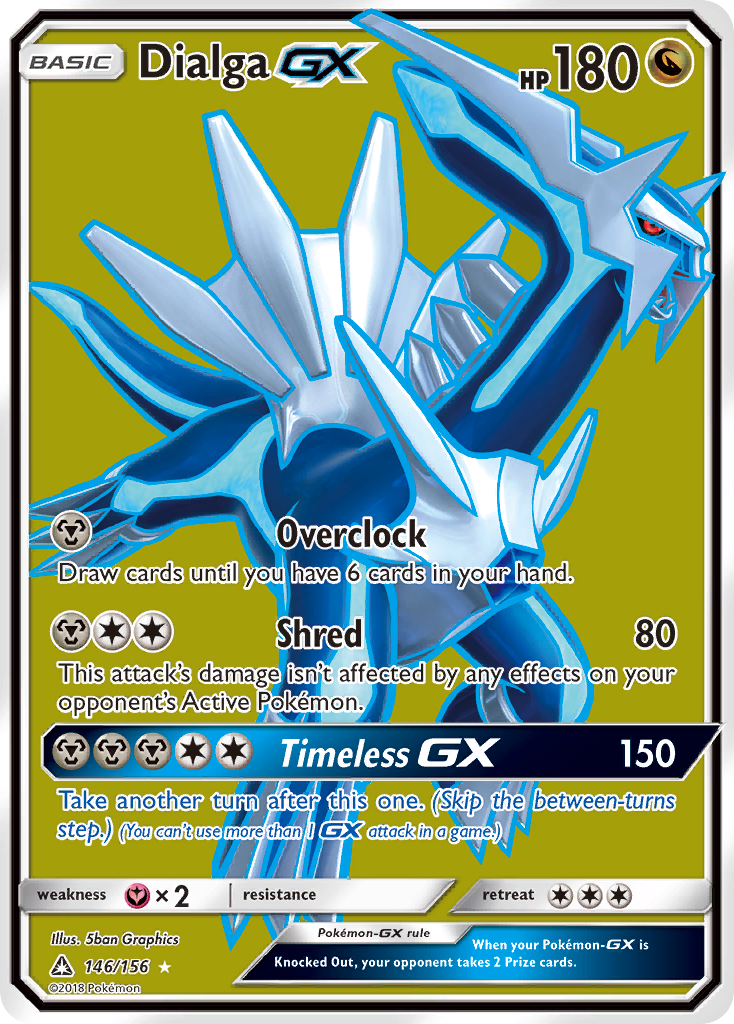 Dialga GX (146/156) [Sun & Moon: Ultra Prism] | Exor Games Summserside