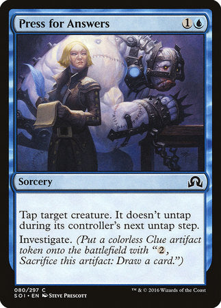Press for Answers [Shadows over Innistrad] | Exor Games Summserside