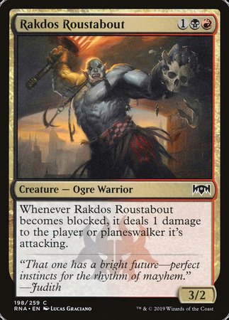 Rakdos Roustabout [Ravnica Allegiance] | Exor Games Summserside