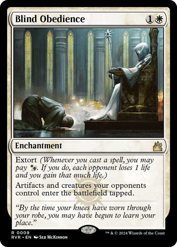 Blind Obedience [Ravnica Remastered] | Exor Games Summserside