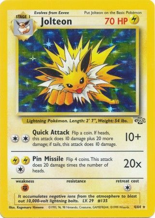 Jolteon (4/64) [Jungle Unlimited] | Exor Games Summserside