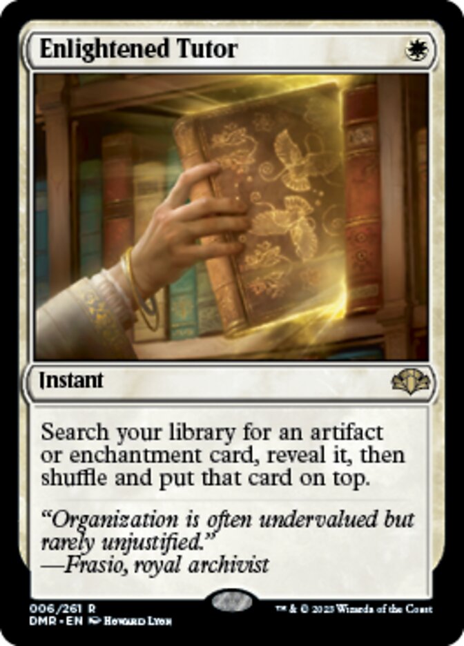 Enlightened Tutor [Dominaria Remastered] | Exor Games Summserside