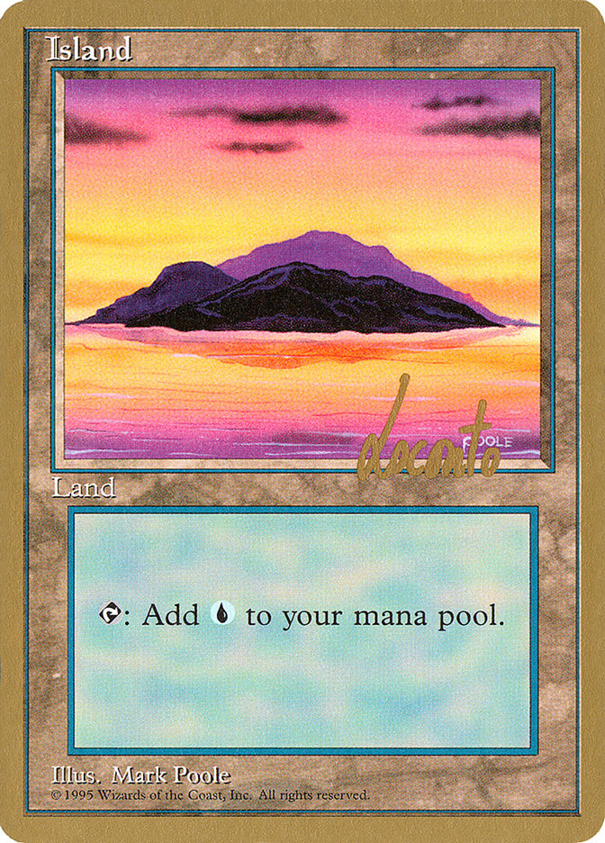 Island (ml368) (Michael Loconto) [Pro Tour Collector Set] | Exor Games Summserside