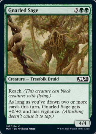 Gnarled Sage [Core Set 2021] | Exor Games Summserside