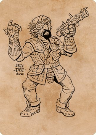 Jan Jansen, Chaos Crafter Art Card [Commander Legends: Battle for Baldur's Gate Art Series] | Exor Games Summserside