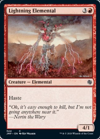 Lightning Elemental [Jumpstart] | Exor Games Summserside
