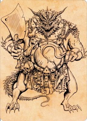 Thrakkus the Butcher Art Card [Commander Legends: Battle for Baldur's Gate Art Series] | Exor Games Summserside