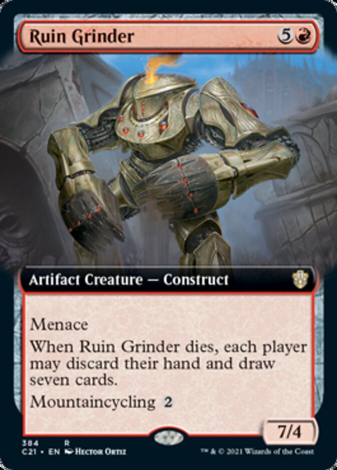 Ruin Grinder (Extended) [Commander 2021] | Exor Games Summserside