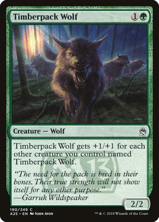 Timberpack Wolf [Masters 25] | Exor Games Summserside