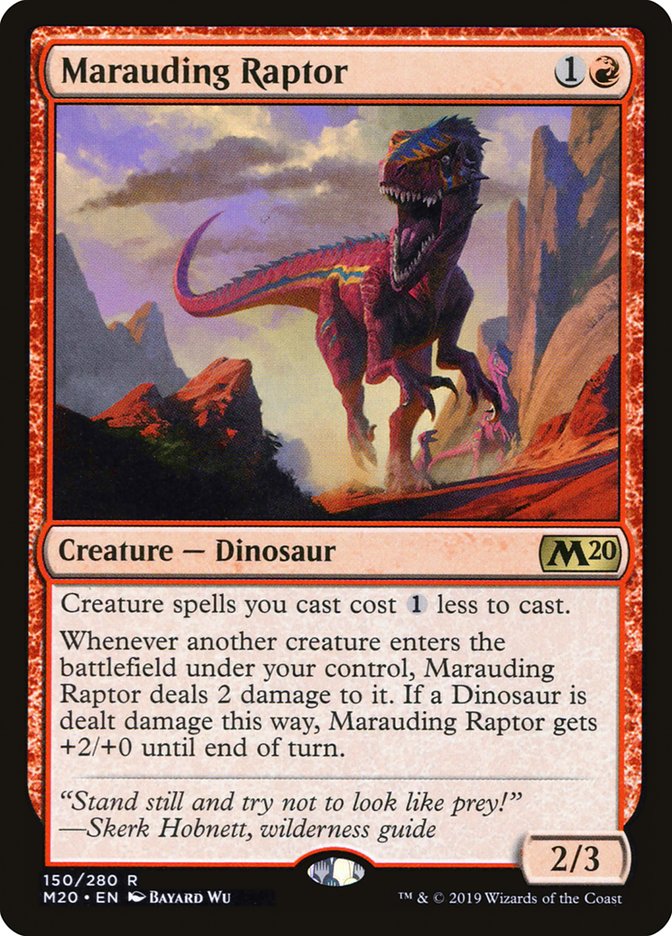 Marauding Raptor [Core Set 2020] | Exor Games Summserside