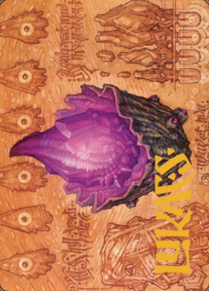 Thorn of Amethyst Art Card (Gold-Stamped Signature) [The Brothers' War Art Series] | Exor Games Summserside