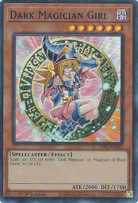 Dark Magician Girl (Blue) [LDS3-EN082] Ultra Rare | Exor Games Summserside
