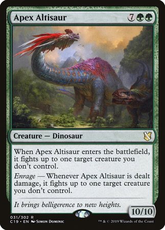 Apex Altisaur [Commander 2019] | Exor Games Summserside