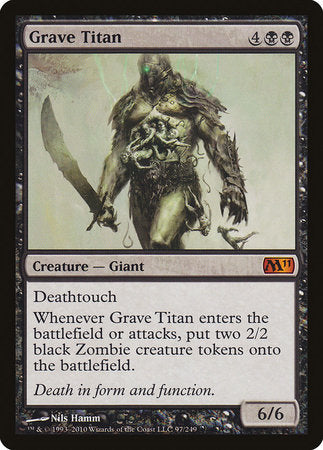 Grave Titan [Magic 2011] | Exor Games Summserside