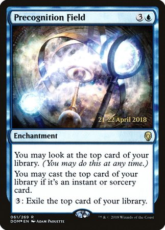 Precognition Field [Dominaria Promos] | Exor Games Summserside