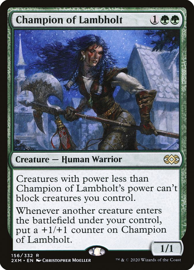 Champion of Lambholt [Double Masters] | Exor Games Summserside