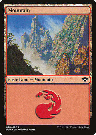 Mountain (78) [Duel Decks: Speed vs. Cunning] | Exor Games Summserside