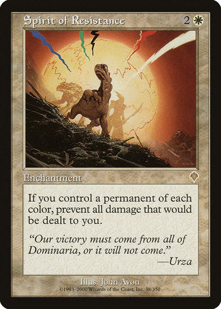 Spirit of Resistance [Invasion] | Exor Games Summserside