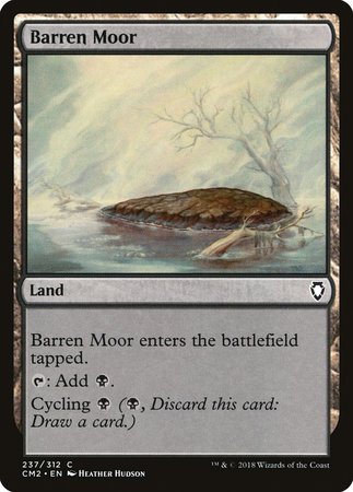 Barren Moor [Commander Anthology Volume II] | Exor Games Summserside