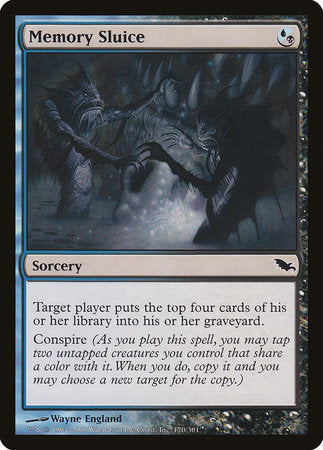Memory Sluice [Shadowmoor] | Exor Games Summserside