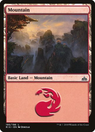 Mountain [Rivals of Ixalan] | Exor Games Summserside