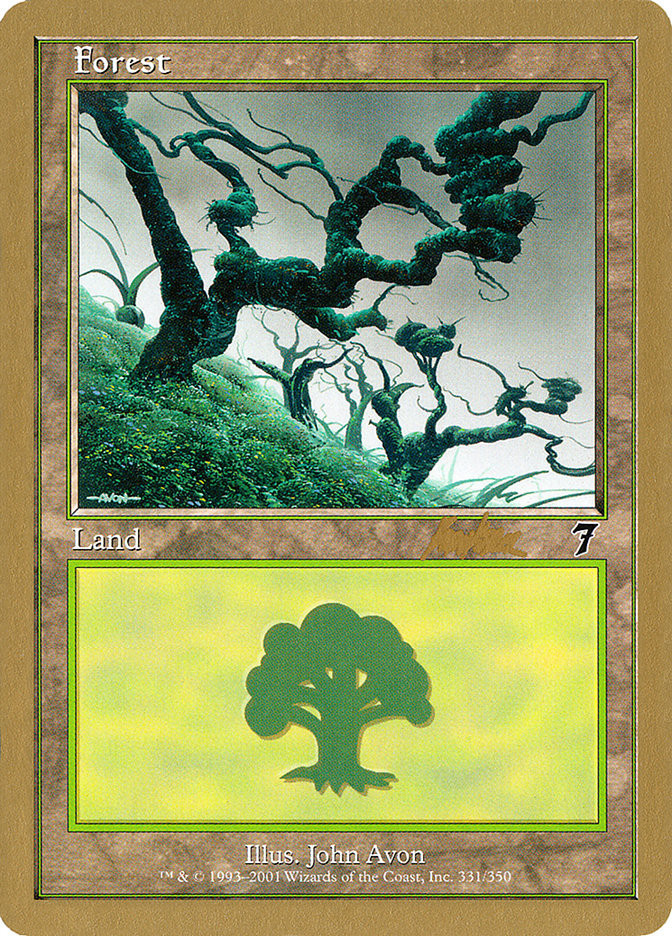 Forest (bk331) (Brian Kibler) [World Championship Decks 2002] | Exor Games Summserside