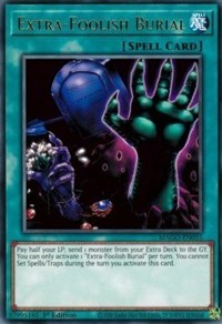 Extra-Foolish Burial [MAGO-EN055] Rare | Exor Games Summserside