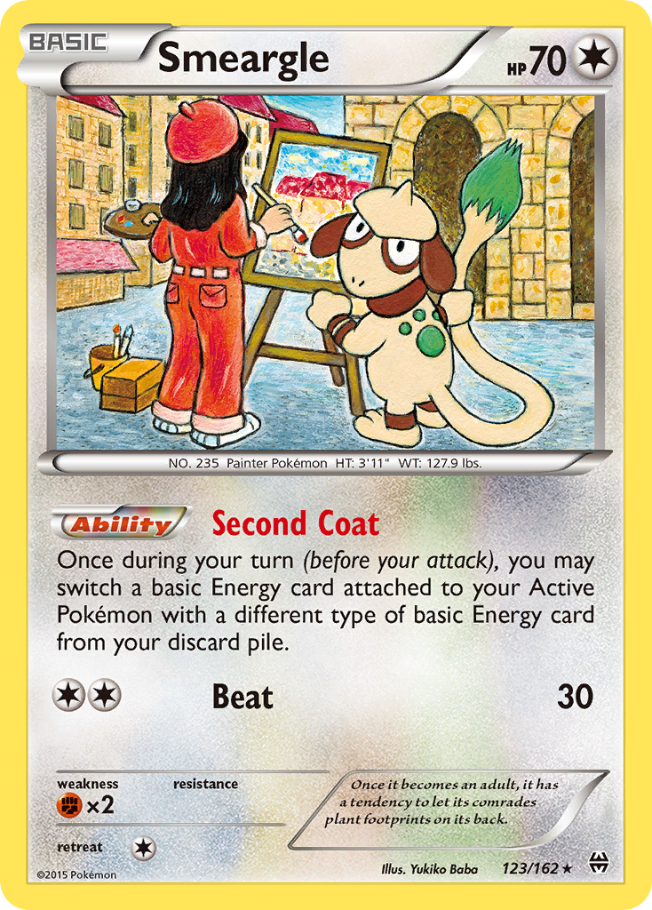 Smeargle (123/162) [XY: BREAKthrough] | Exor Games Summserside