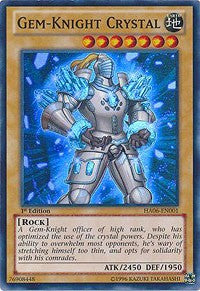 Gem-Knight Crystal [HA06-EN001] Super Rare | Exor Games Summserside