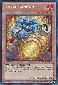 Laval Cannon [HA06-EN003] Secret Rare | Exor Games Summserside