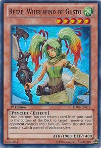 Reeze, Whirlwind of Gusto [HA06-EN012] Super Rare | Exor Games Summserside