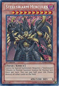 Steelswarm Hercules [HA06-EN017] Secret Rare | Exor Games Summserside