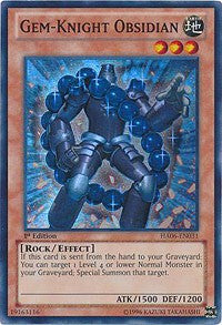 Gem-Knight Obsidian [HA06-EN031] Super Rare | Exor Games Summserside