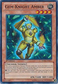 Gem-Knight Amber [HA06-EN033] Super Rare | Exor Games Summserside