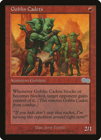 Goblin Cadets [Urza's Saga] | Exor Games Summserside