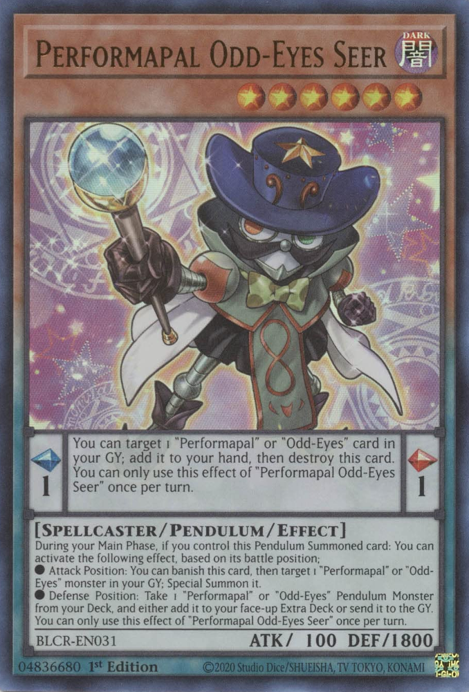 Performapal Odd-Eyes Seer [BLCR-EN031] Ultra Rare | Exor Games Summserside