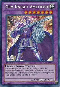 Gem-Knight Amethyst [HA06-EN047] Secret Rare | Exor Games Summserside