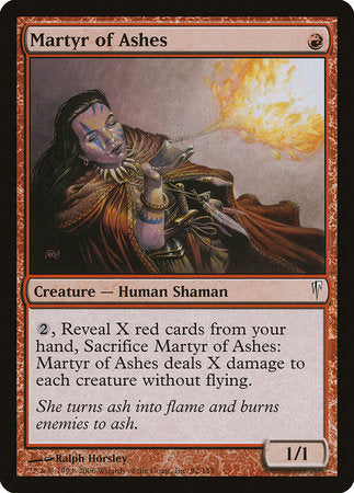 Martyr of Ashes [Coldsnap] | Exor Games Summserside