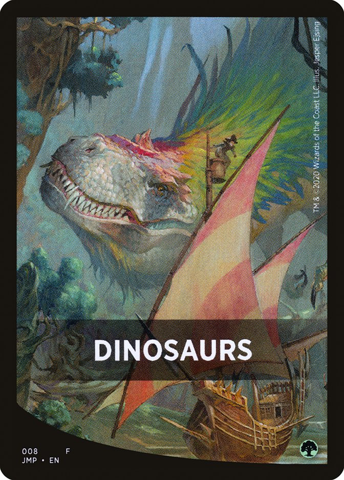 Dinosaurs Theme Card [Jumpstart Front Cards] | Exor Games Summserside