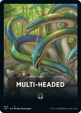 Multi-Headed Theme Card [Jumpstart 2022 Front Cards] | Exor Games Summserside