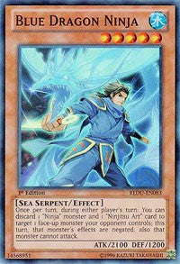 Blue Dragon Ninja [REDU-EN083] Super Rare | Exor Games Summserside