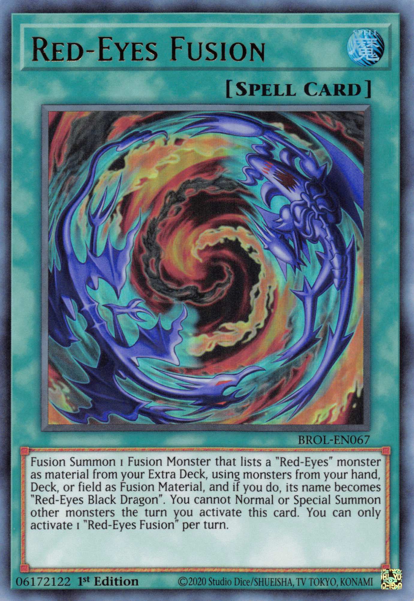 Red-Eyes Fusion [BROL-EN067] Ultra Rare | Exor Games Summserside