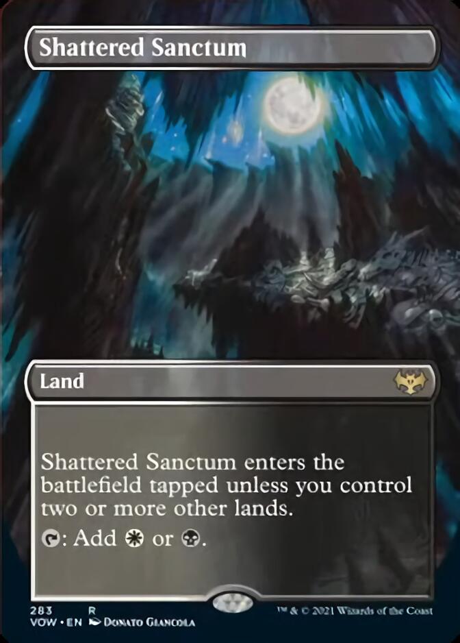 Shattered Sanctum (Borderless) [Innistrad: Crimson Vow] | Exor Games Summserside