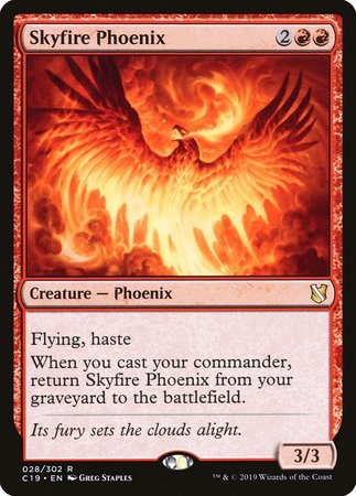 Skyfire Phoenix [Commander 2019] | Exor Games Summserside