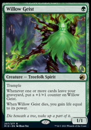 Willow Geist (Promo Pack) [Innistrad: Midnight Hunt Promos] | Exor Games Summserside