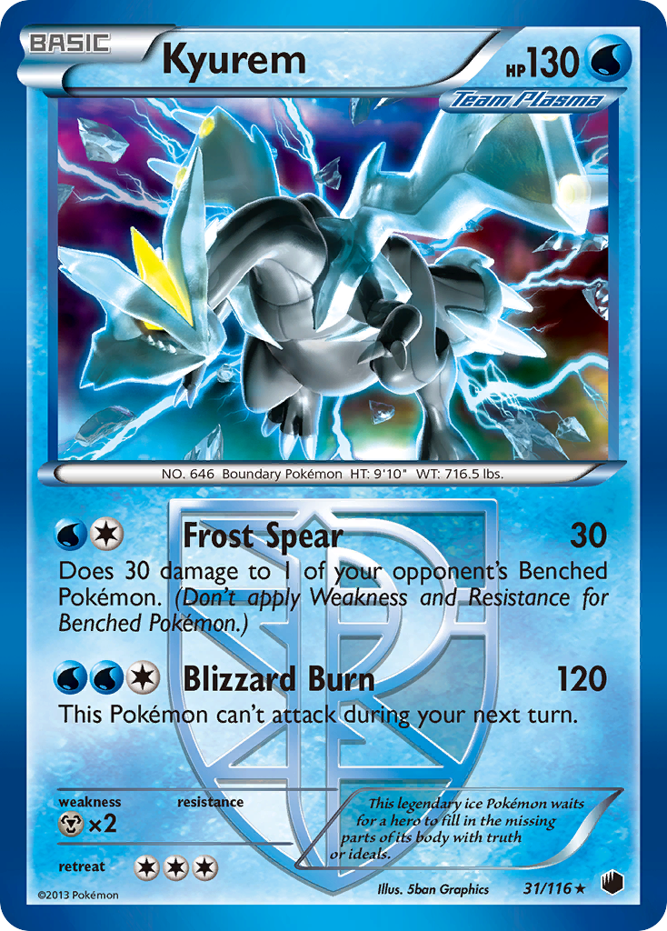 Kyurem (31/116) [Black & White: Plasma Freeze] | Exor Games Summserside