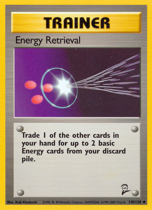 Energy Retrieval (110/130) [Base Set 2] | Exor Games Summserside