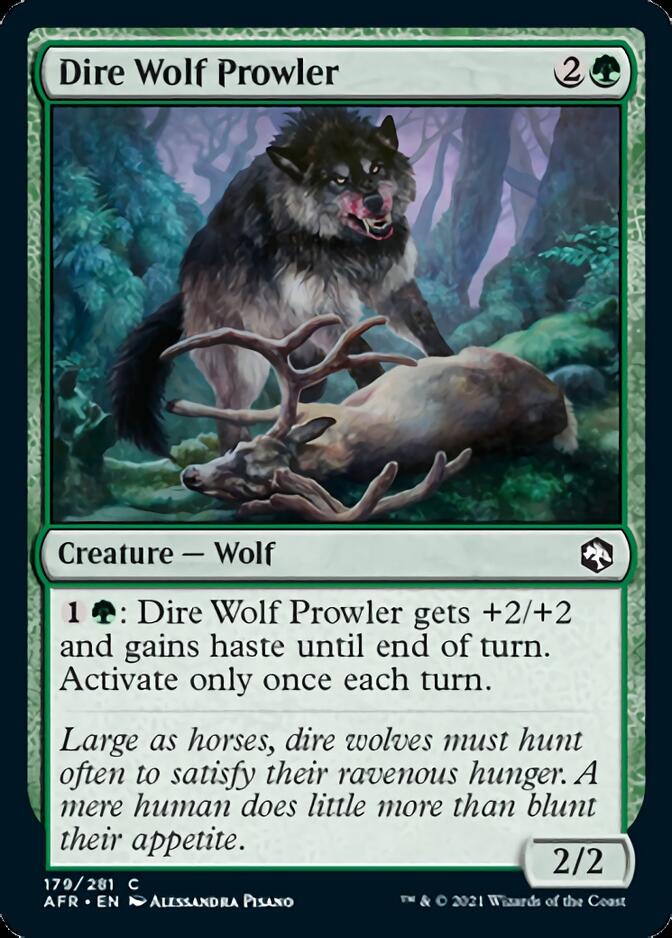 Dire Wolf Prowler [Dungeons & Dragons: Adventures in the Forgotten Realms] | Exor Games Summserside